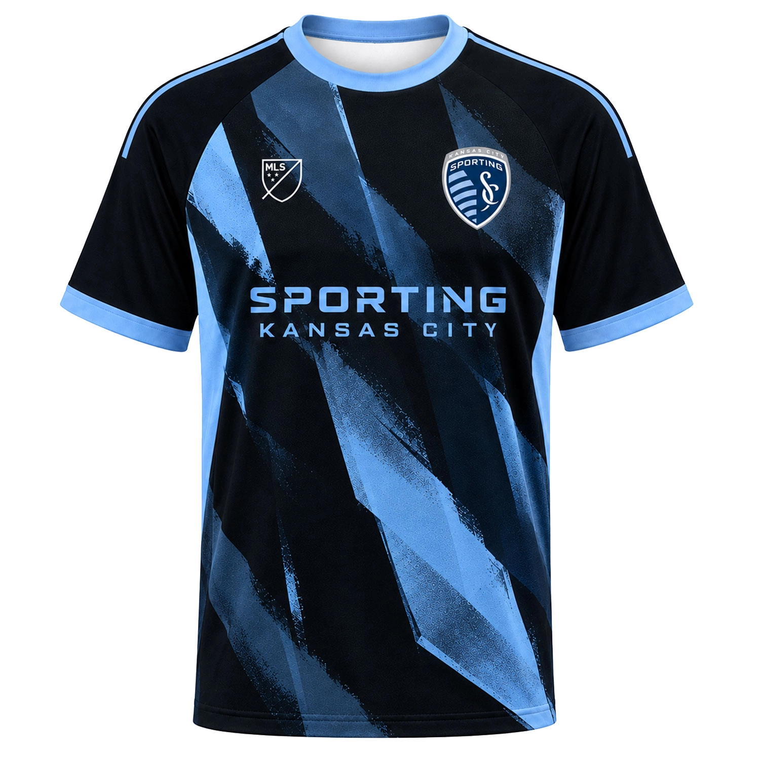 Sporting Kansas City Custom Jersey Brilliant Abstract Brush