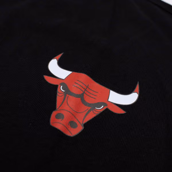 Dennis Rodman Chicago Bulls Face NBA T-Shirt Black view 3
