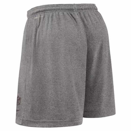 Cleveland Browns 2025 NFL Sideline Reversible Mesh Nike Dri-FIT Shorts Brown view 5