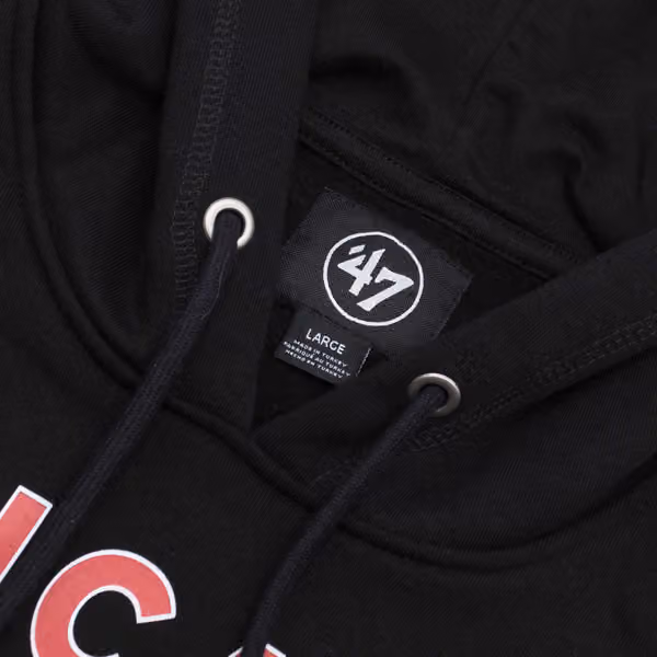 Chicago Blackhawks Stripe '47 Burnside NHL Hoodie Black view 4