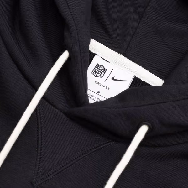 New Orleans Saints 2025 NFL Sideline Nike Standard Issue Hoodie Black view 6