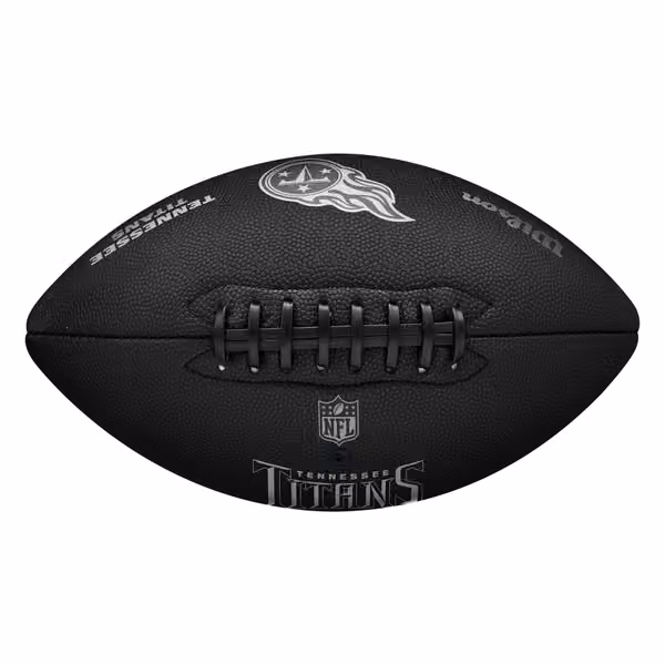 Tennessee Titans Wilson Metallic Premiere Full Size NFL Football view 3