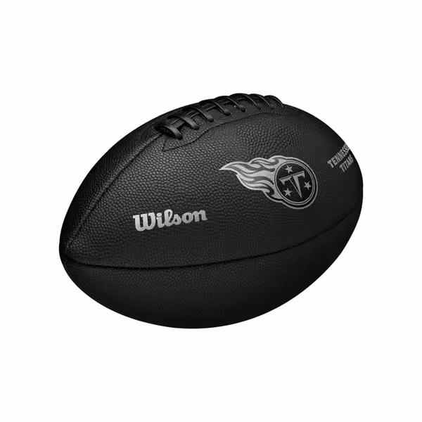 Tennessee Titans Wilson Metallic Premiere Full Size NFL Football view 5