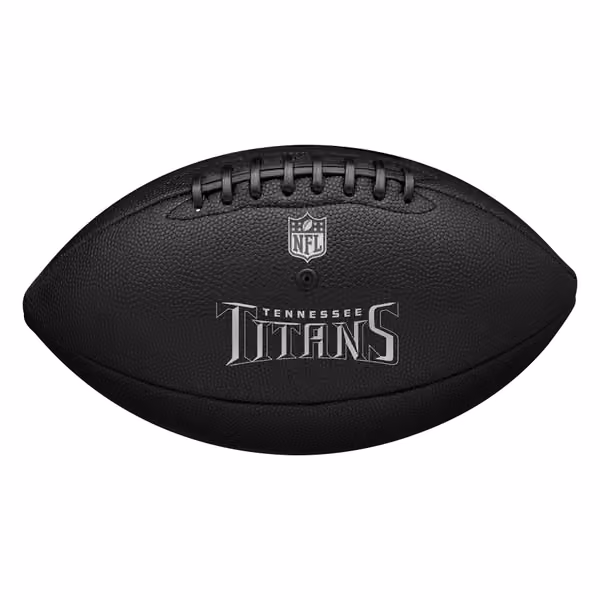 Tennessee Titans Wilson Metallic Premiere Full Size NFL Football view 2