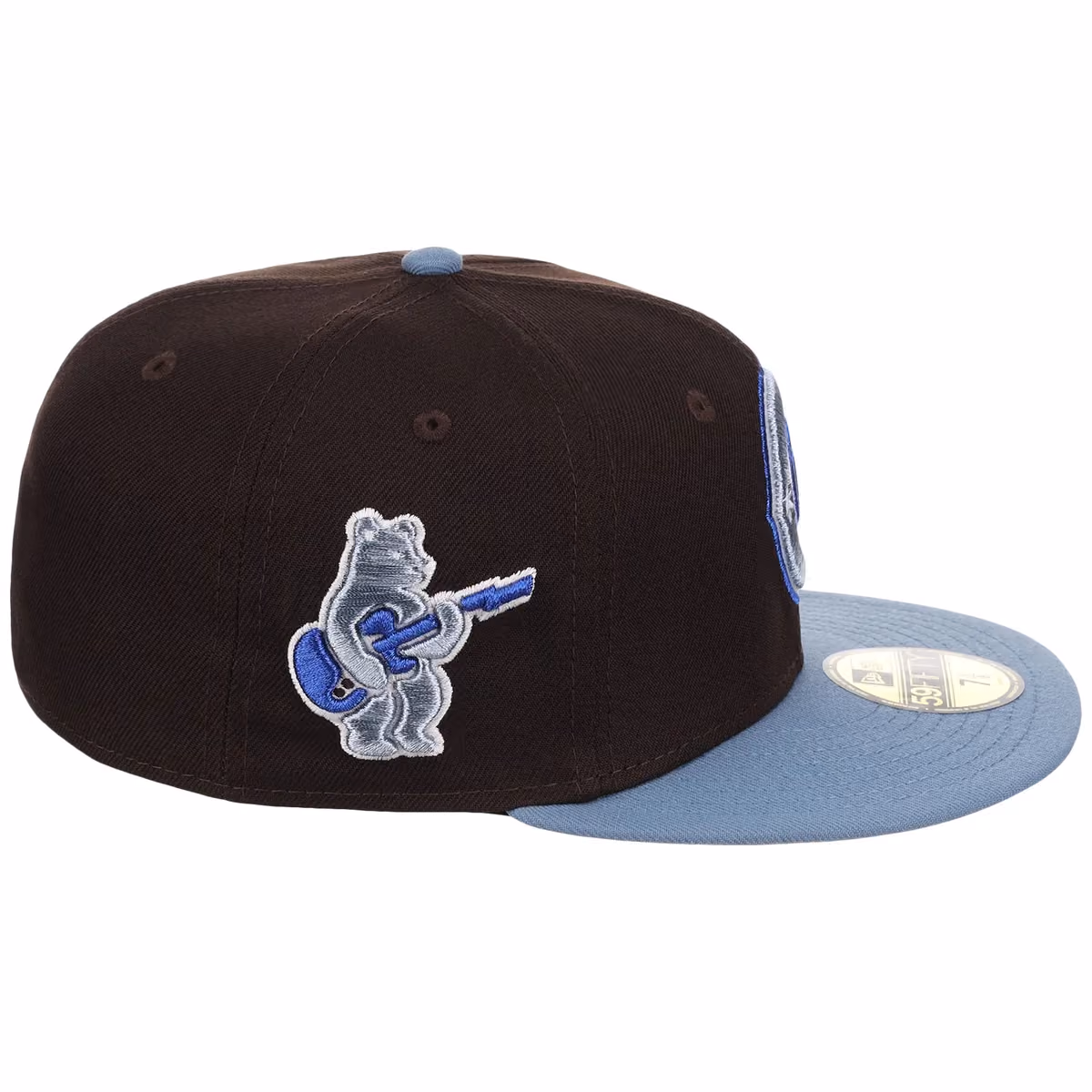 Chicago Cubs MLB Driftwood Fade New Era 59FIFTY detail view