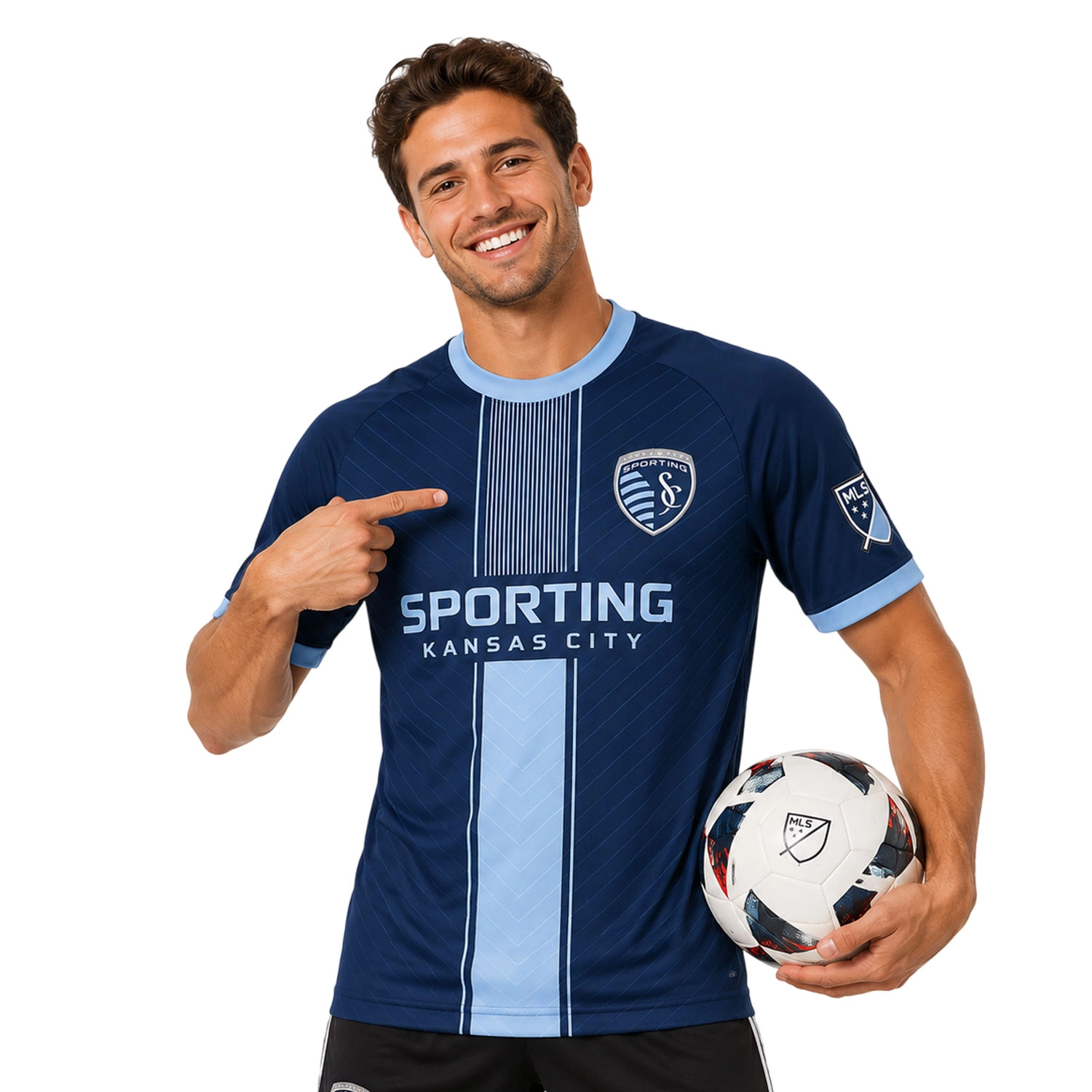 Sporting KC Jersey Custom – Stunning Center Stripe