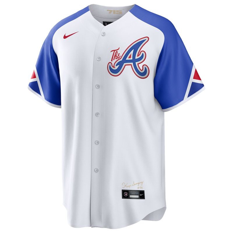 Atlanta Braves Nike City Connect MLB Jersey White view 1