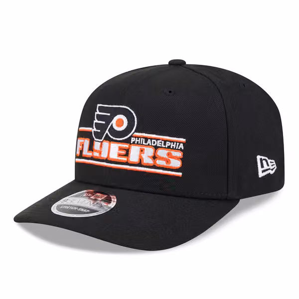Philadelphia Flyers NHL Stated 9SEVENTY Stretch-Snap Cap Black product photo