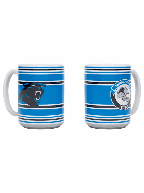 Carolina Panthers Established Jumbo NFL Mug (450 ml) view 1