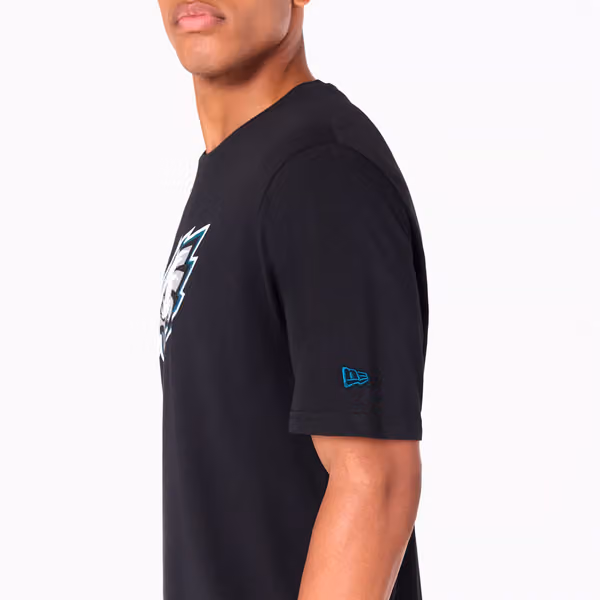 Philadelphia Eagles Team Logo New Era NFL T-Shirt Black view 4