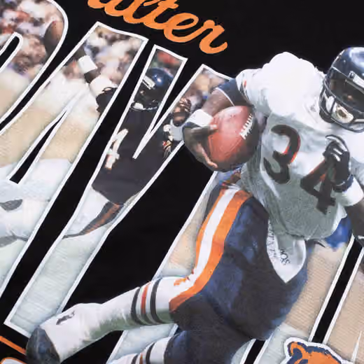 Walter Payton Chicago Bears Mitchell & Ness Classic Photo T-Shirt view 4