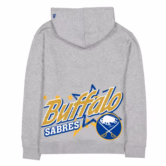 Buffalo Sabres Sport Classics Oversized NHL Hoodie Gray view 2