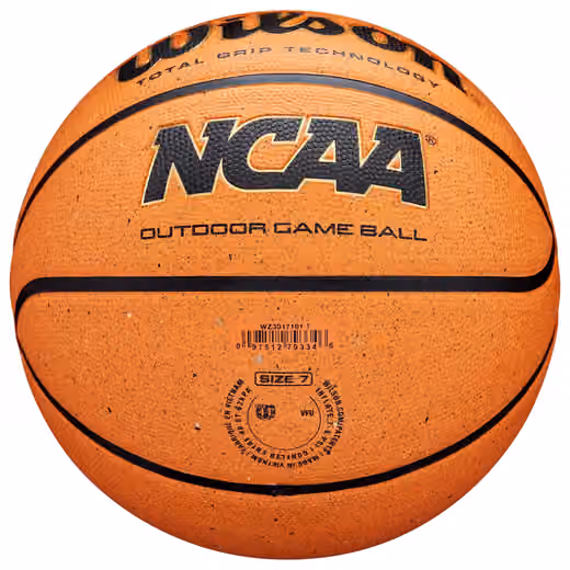 Wilson NCAA Outdoor Game Basketball (Size 7) view 2