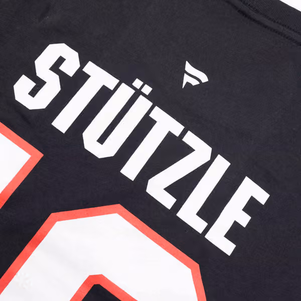 Tim Stützle #18 Ottawa Senators Player NHL T-Shirt Black view 4