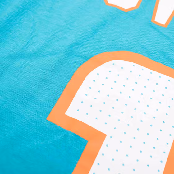 Tua Tagovailoa #1 Miami Dolphins Nike Player NFL T-Shirt Aqua view 4