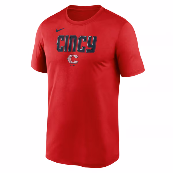 Cincinnati Reds City Connect Legend MLB T-Shirt Red view 1