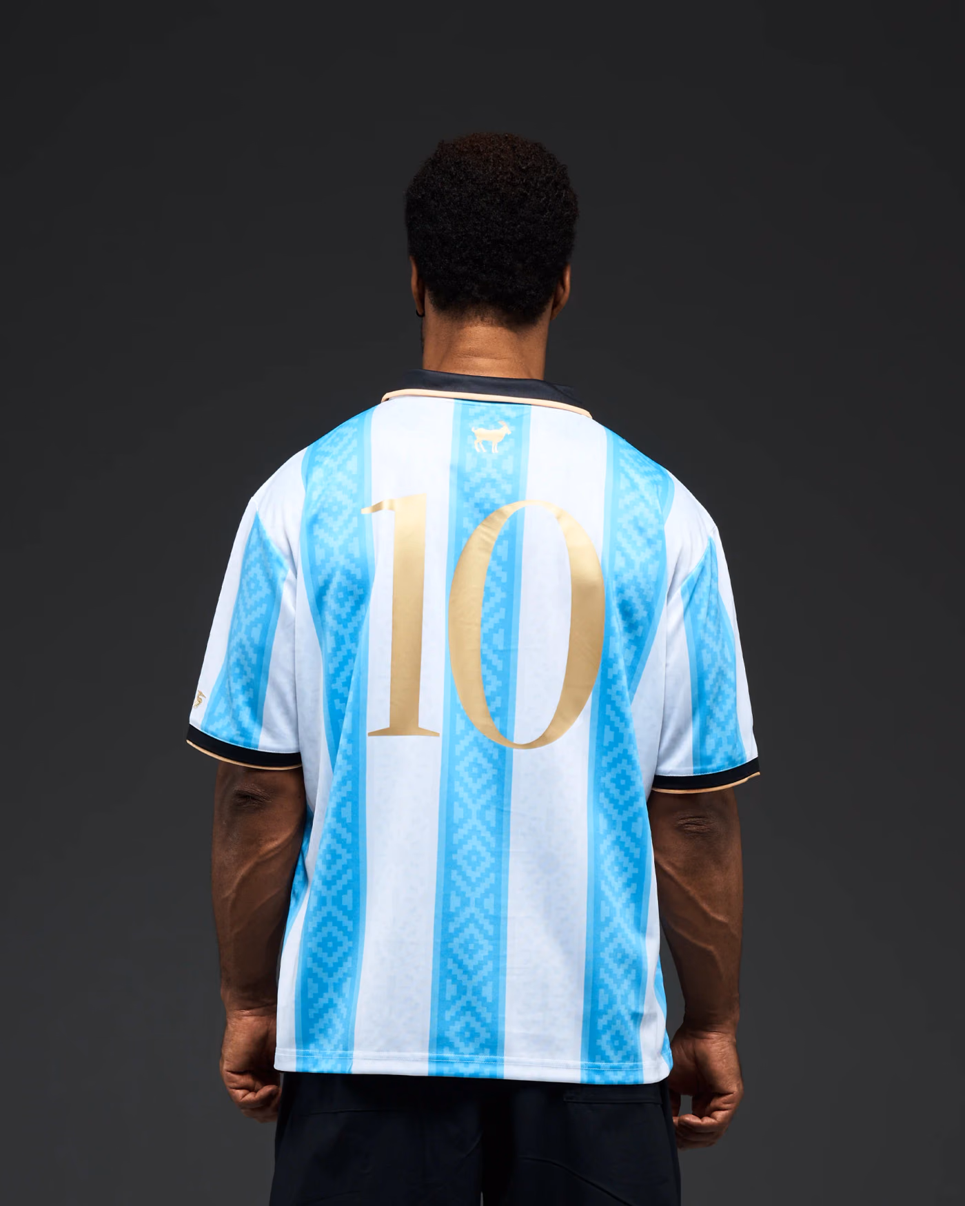 Jersevo Custom Personalized La Pulga Jersey (Away Edition) - Pre-Order (Early November) back view