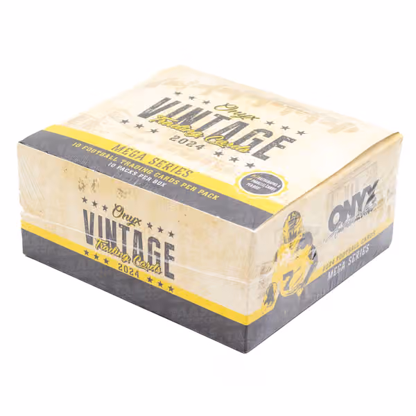2024 Onyx Vintage Mega Series Football Hobby Box view 1