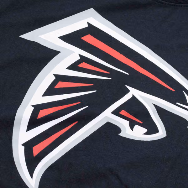 Atlanta Falcons Nike Essential Logo NFL T-Shirt Black view 3