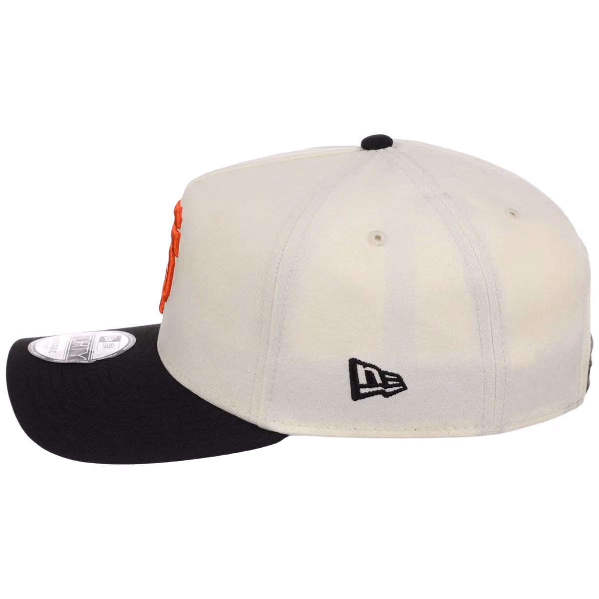 San Francisco Giants MLB Chrome OTC New Era 9FORTY A-Frame detail view
