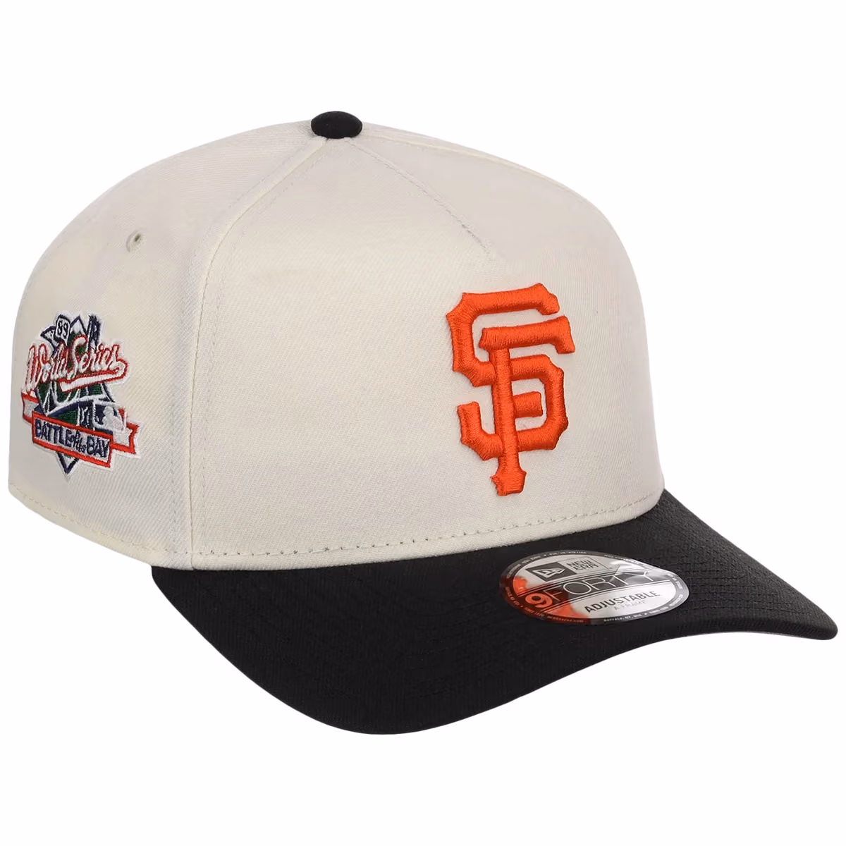 San Francisco Giants MLB Chrome OTC New Era 9FORTY A-Frame front view