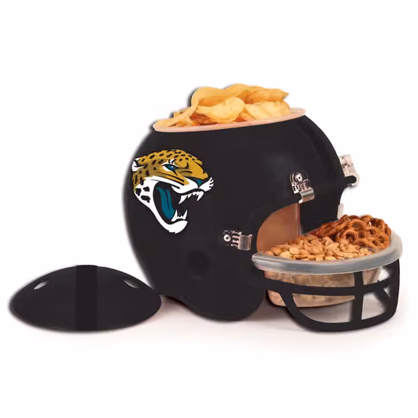 Jacksonville Jaguars Football NFL Snack Helmet view 1