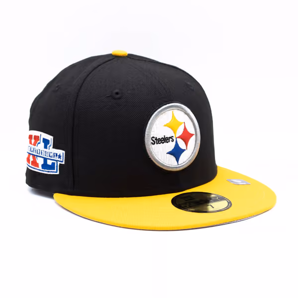 Pittsburgh Steelers Super Bowl XL New Era 59FIFTY Fitted NFL Cap product photo