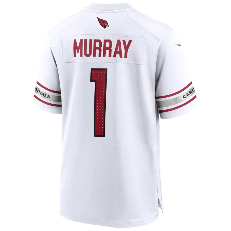 Kyler Murray #1 Arizona Cardinals Nike Game NFL Football Jersey White view 3