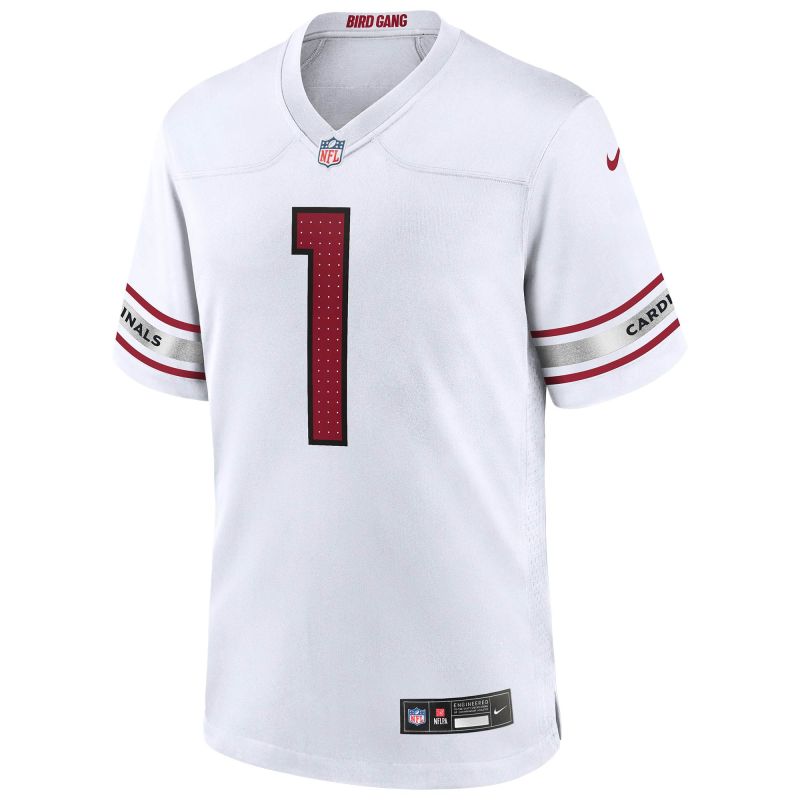 Kyler Murray #1 Arizona Cardinals Nike Game NFL Football Jersey White view 2