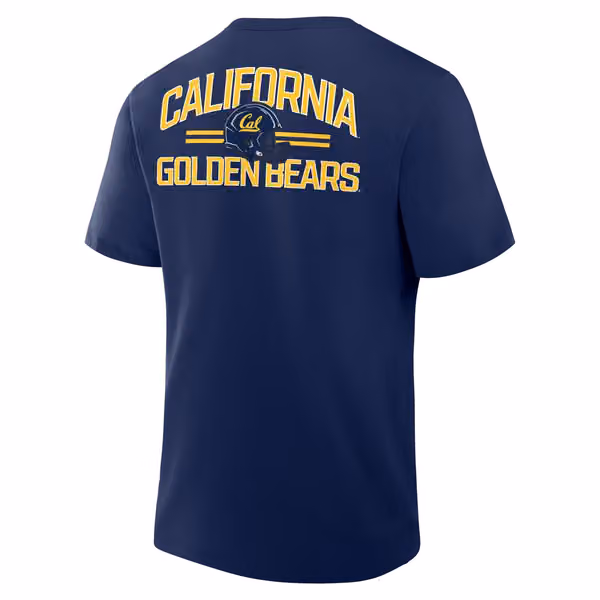 California Golden Bears Defender Cotton NCAA T-Shirt Navy view 3