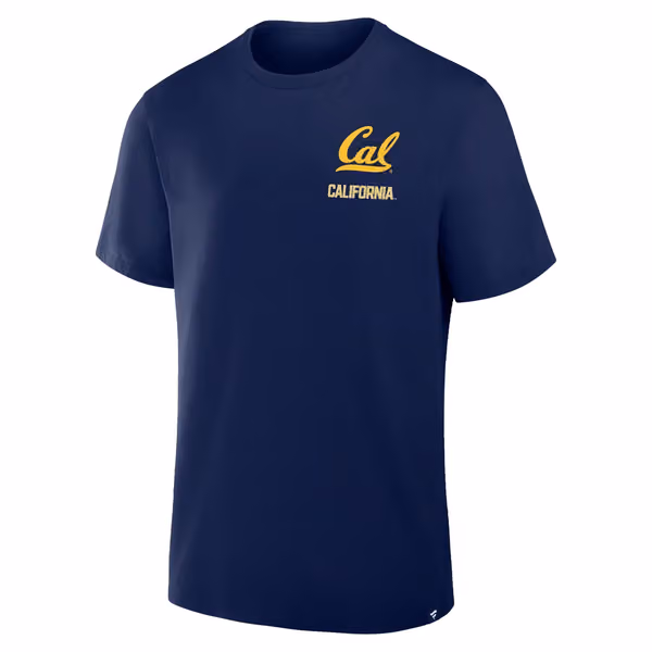 California Golden Bears Defender Cotton NCAA T-Shirt Navy view 2