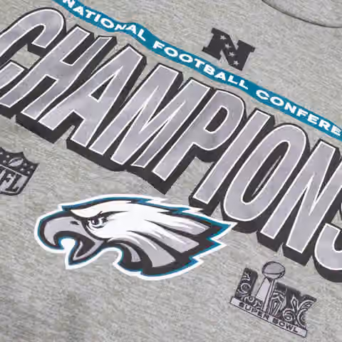 Philadelphia Eagles 2024-25 NFC Champions Locker Room Nike NFL Hoodie view 3