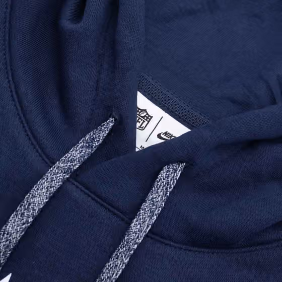 Dallas Cowboys 2024 NFL Sideline Nike Club Hoodie Navy view 4