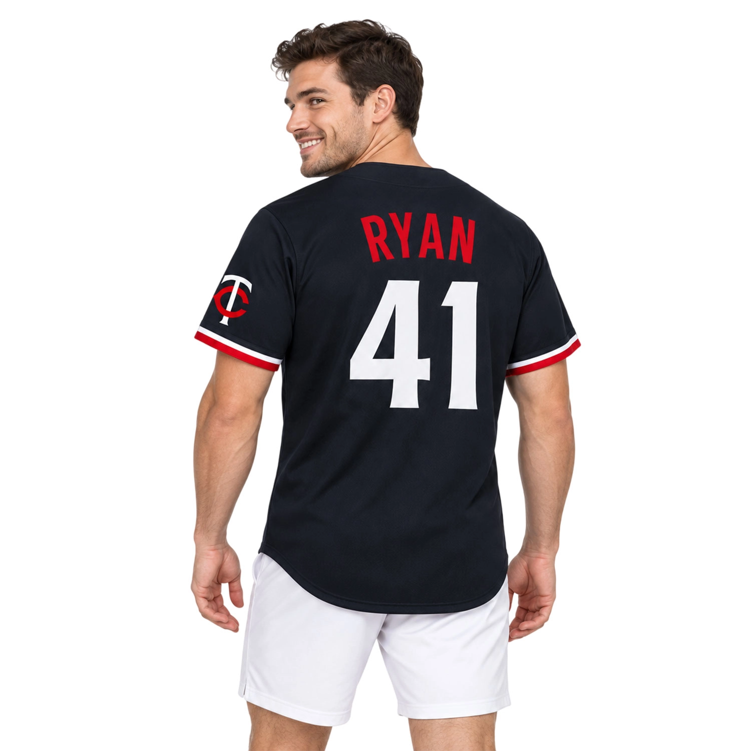 Joe Ryan Minnesota Twins Jersey Remarkable Navy Design
