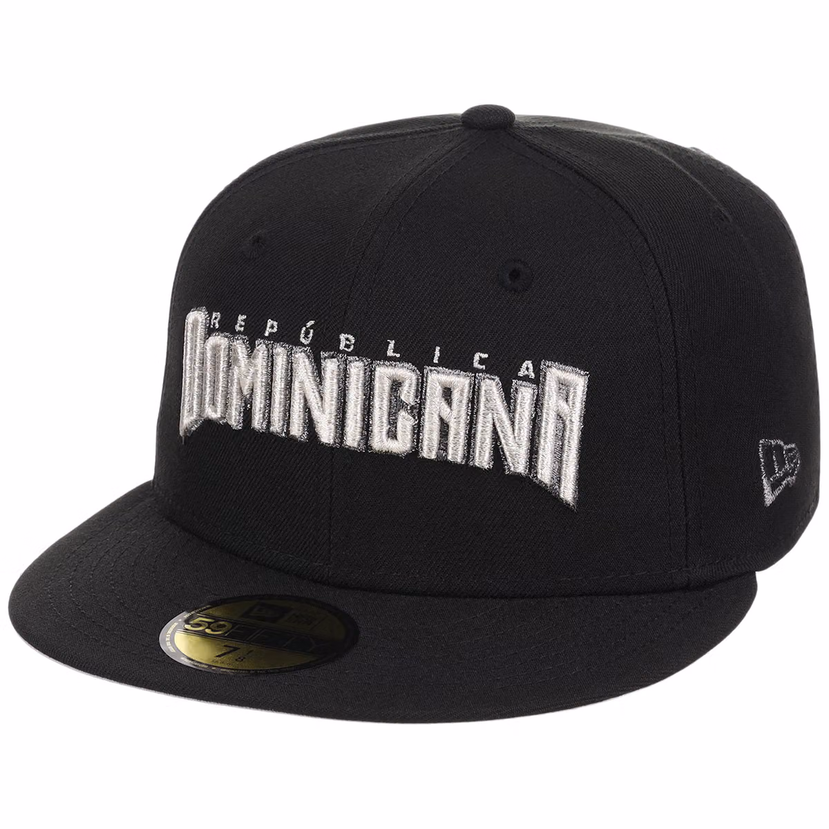 Crown the Country: Dominican Republic New Era 59FIFTY 'República Dominicana' detail view