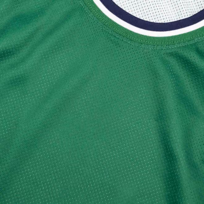 Dallas Mavericks Big Face 2.0 Mitchell & Ness NBA Jersey Green view 4