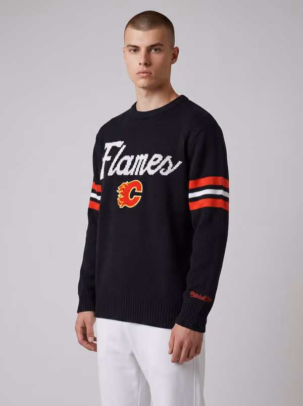 Calgary Flames NHL Head Coach Sweater Black view 1