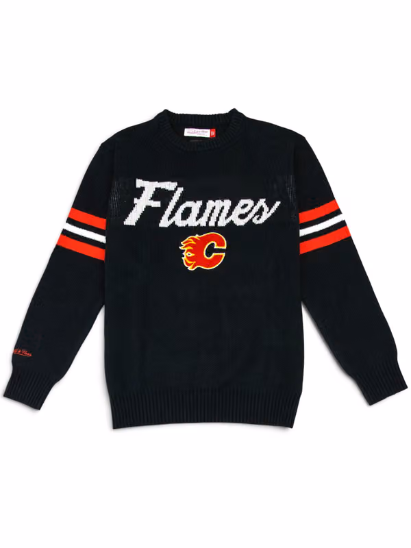 Calgary Flames NHL Head Coach Sweater Black view 2