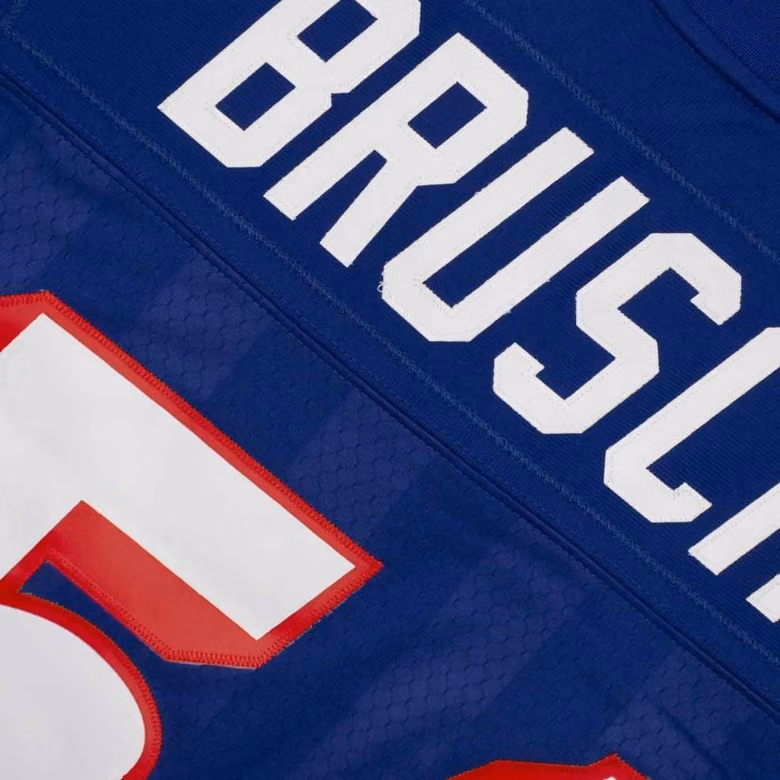 Tedy Bruschi #54 New England Patriots 1996 Legacy Throwback NFL Jersey Blue view 3
