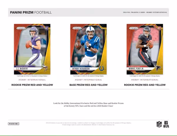 2024 Panini Prizm Football NFL International Hobby Box view 2