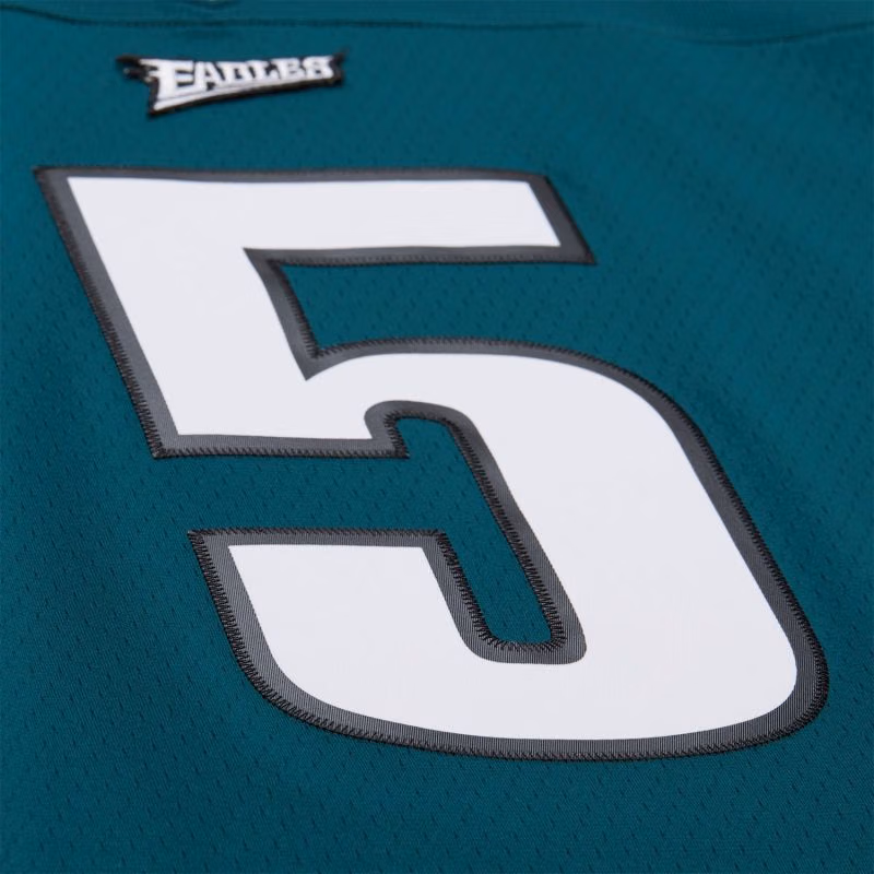 Donovan McNabb #5 Philadelphia Eagles 1999 Legacy Throwback NFL Jersey Green view 6