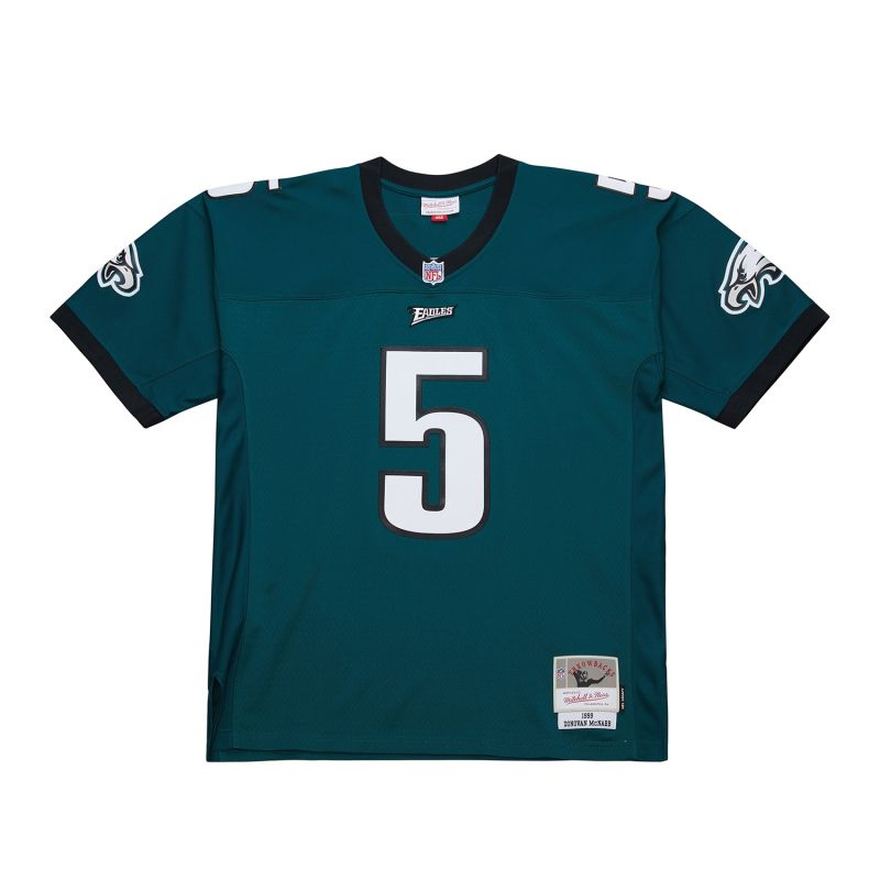 Donovan McNabb #5 Philadelphia Eagles 1999 Legacy Throwback NFL Jersey Green view 2