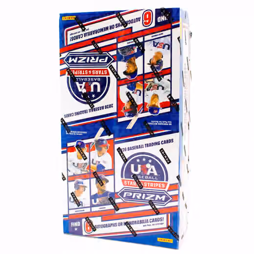 2025 Panini USA Stars & Stripes Baseball Hobby Box view 1