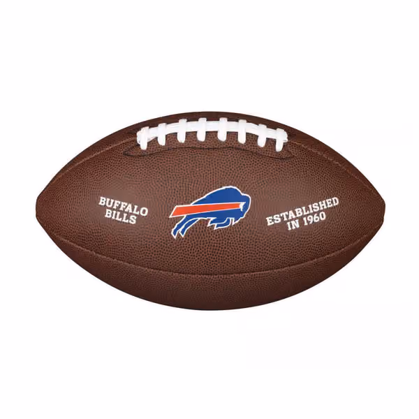 Buffalo Bills Backyard Wilson Full Size NFL Football view 1