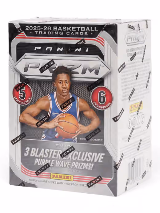2025/26 Panini Prizm Basketball Blaster Box view 1