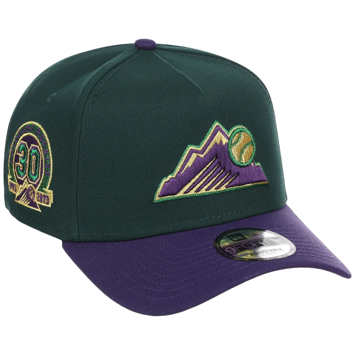 Colorado Rockies MLB Joke's on You New Era 9FORTY A-Frame front view
