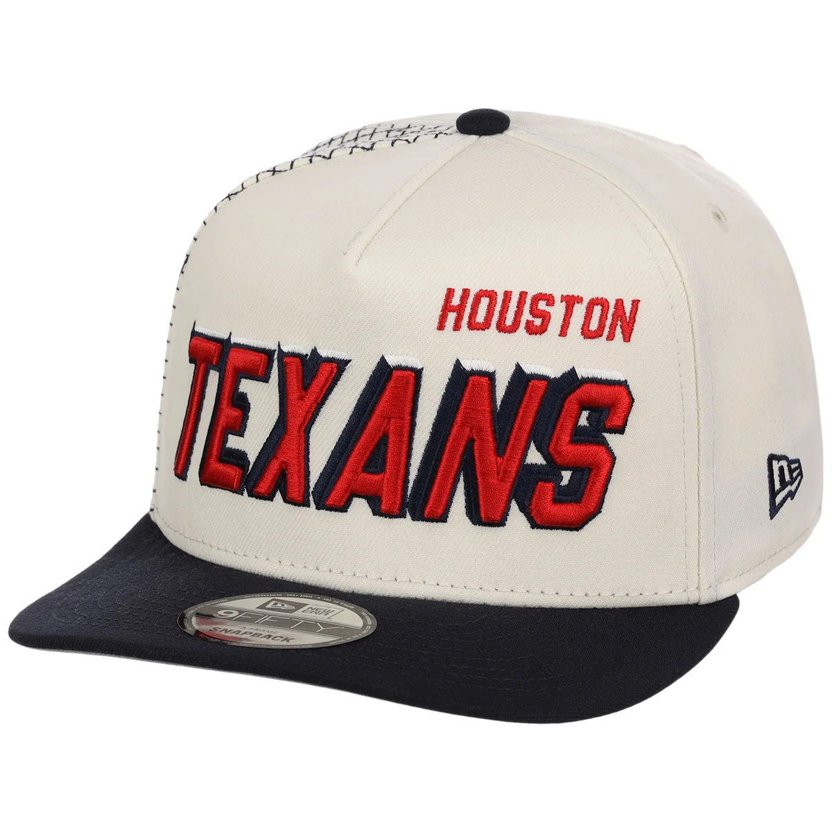 Houston Texans NFL Gridlock New Era 9FIFTY A-Frame detail view