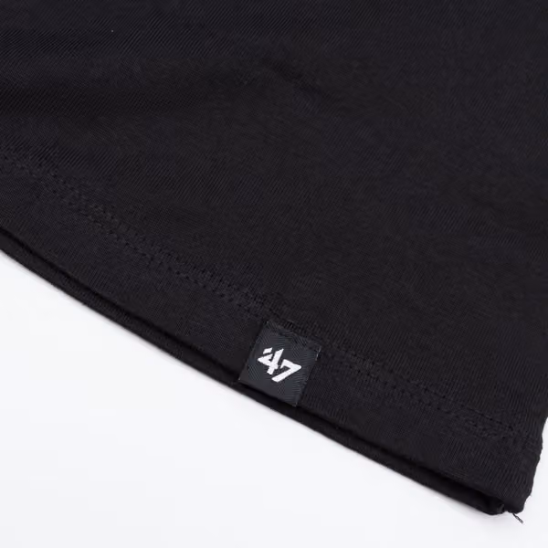 NHL Shield Gray Logo '47 Echo NHL T-Shirt Black view 5