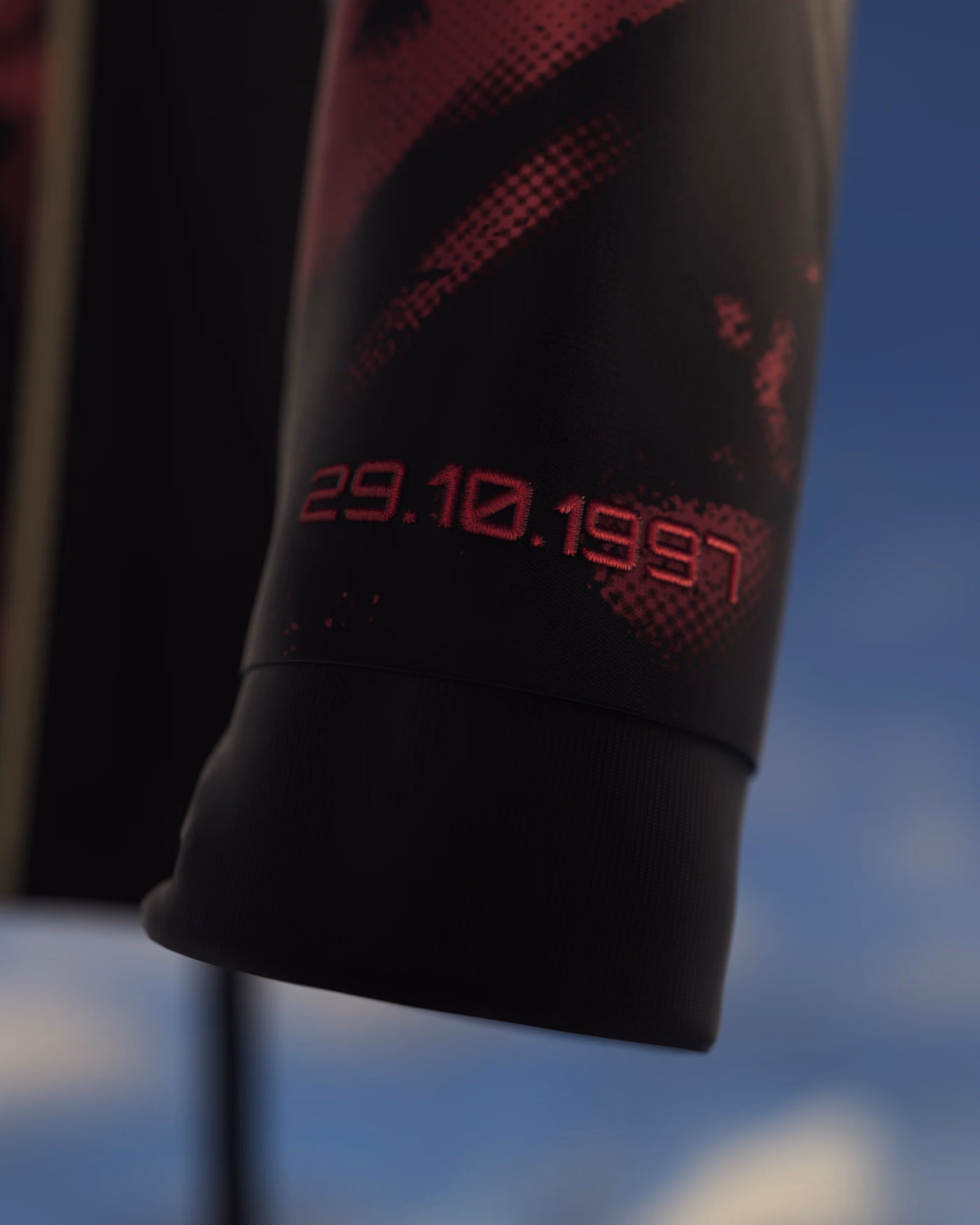 Jersevo Custom Personalized Gigi - Number 1 Jersey left sleeve detail