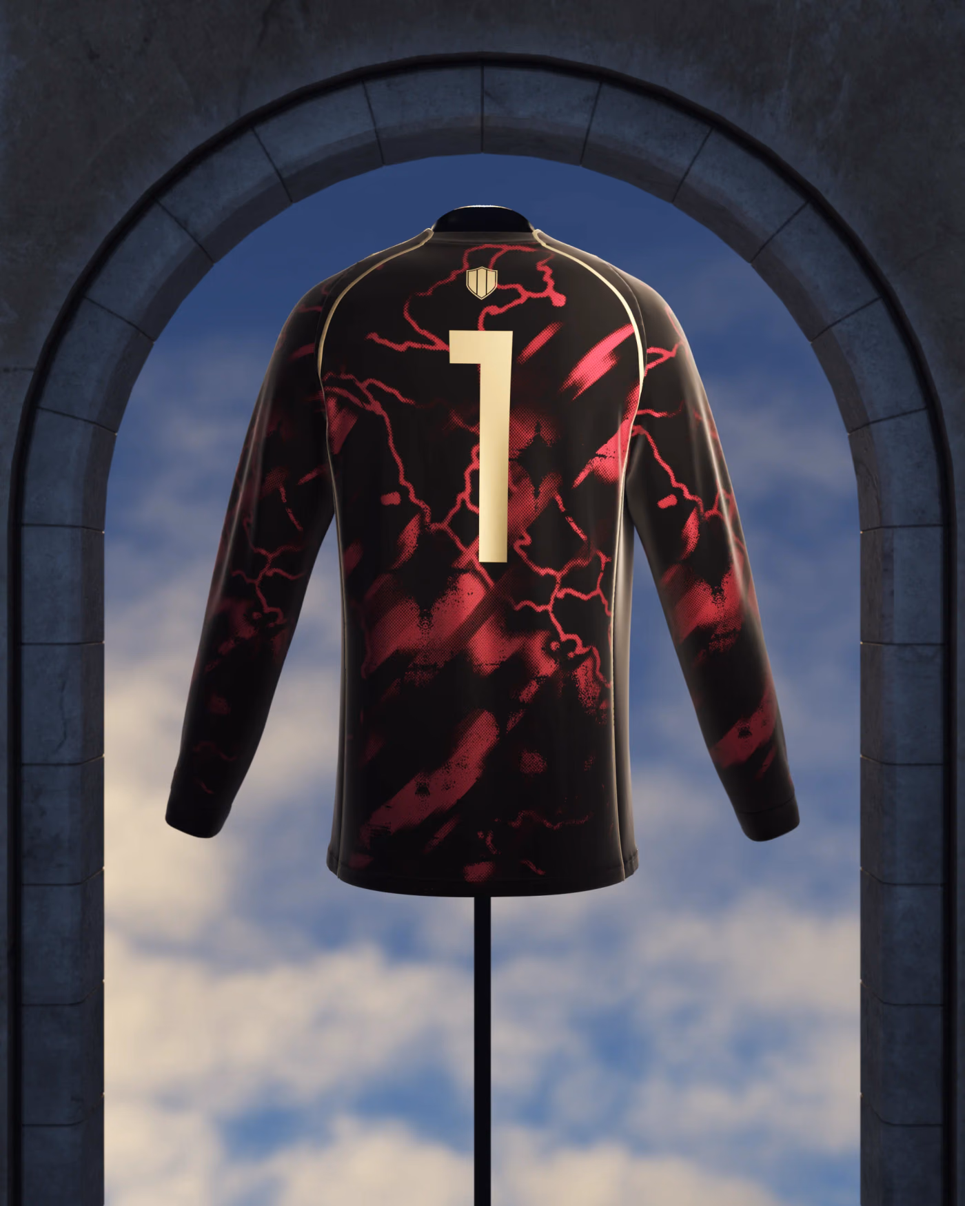 Jersevo Custom Personalized Gigi - Number 1 Jersey back view